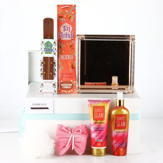 Sunset Glam Body Fragrance. Beauty set for Her