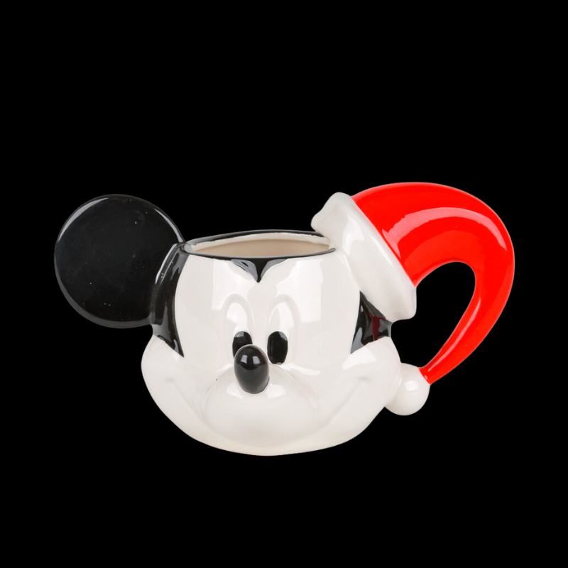 Candy Bouquet in a Mug with a Christmas Minnie or Mickey Mouse