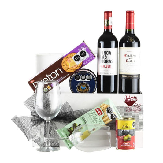 Special Gourmet Gift with South American Red Wines