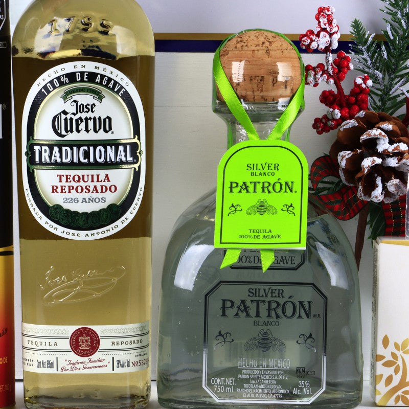 Gift with José Cuervo and Patrón Tequilas, Charcuterie, Cheeses and More.