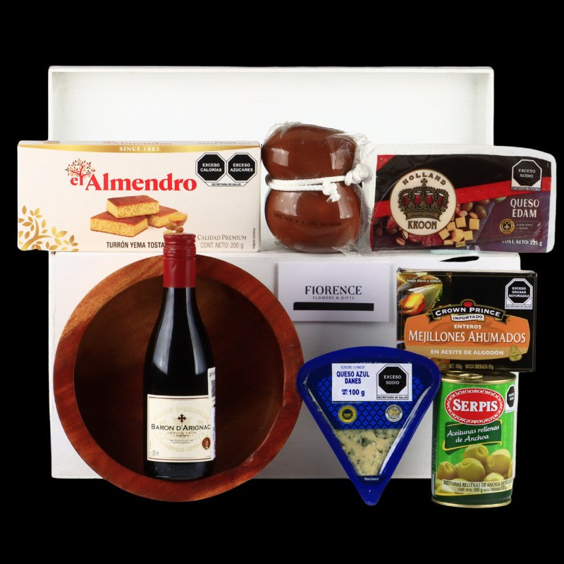 Exclusive Christmas Gourmet Gift with a selection of gourmet treats