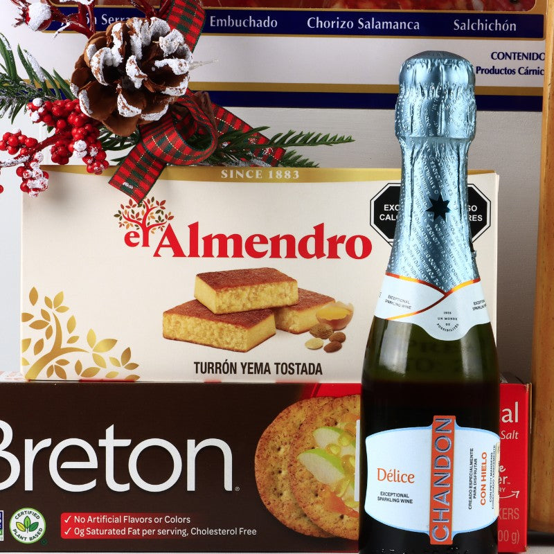 Gourmet Gift for Christmas with Sparkling Wine