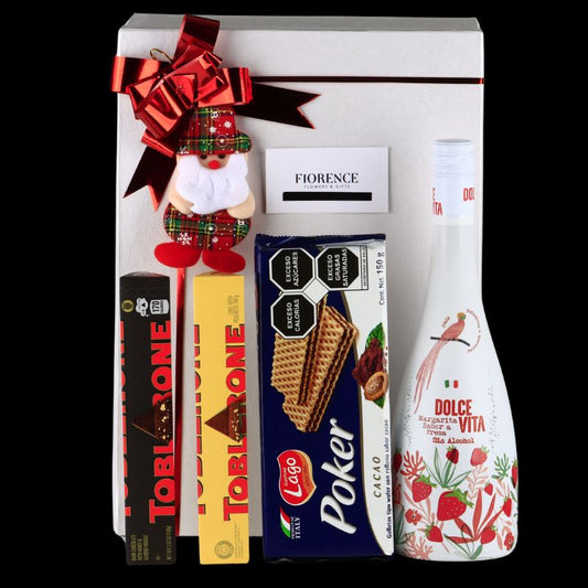 Sweet Christmas Gourmet Gift with Dolce Vita Non-Alcoholic Drink