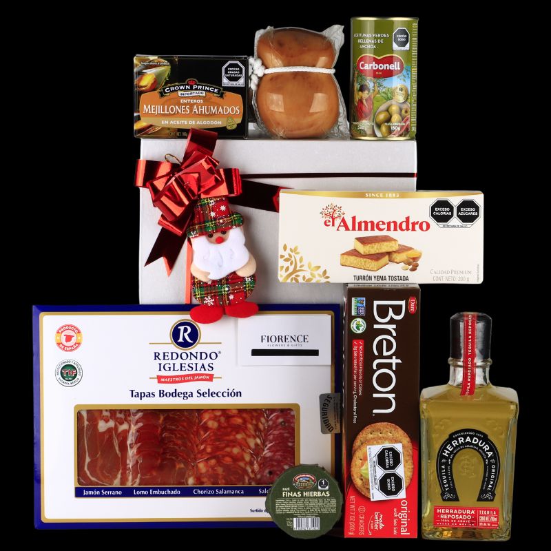 Gourmet Gift with Tequila Herradura Reposado