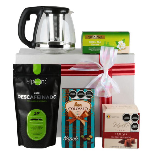 Mr. Coffee Teapot and delights gift set