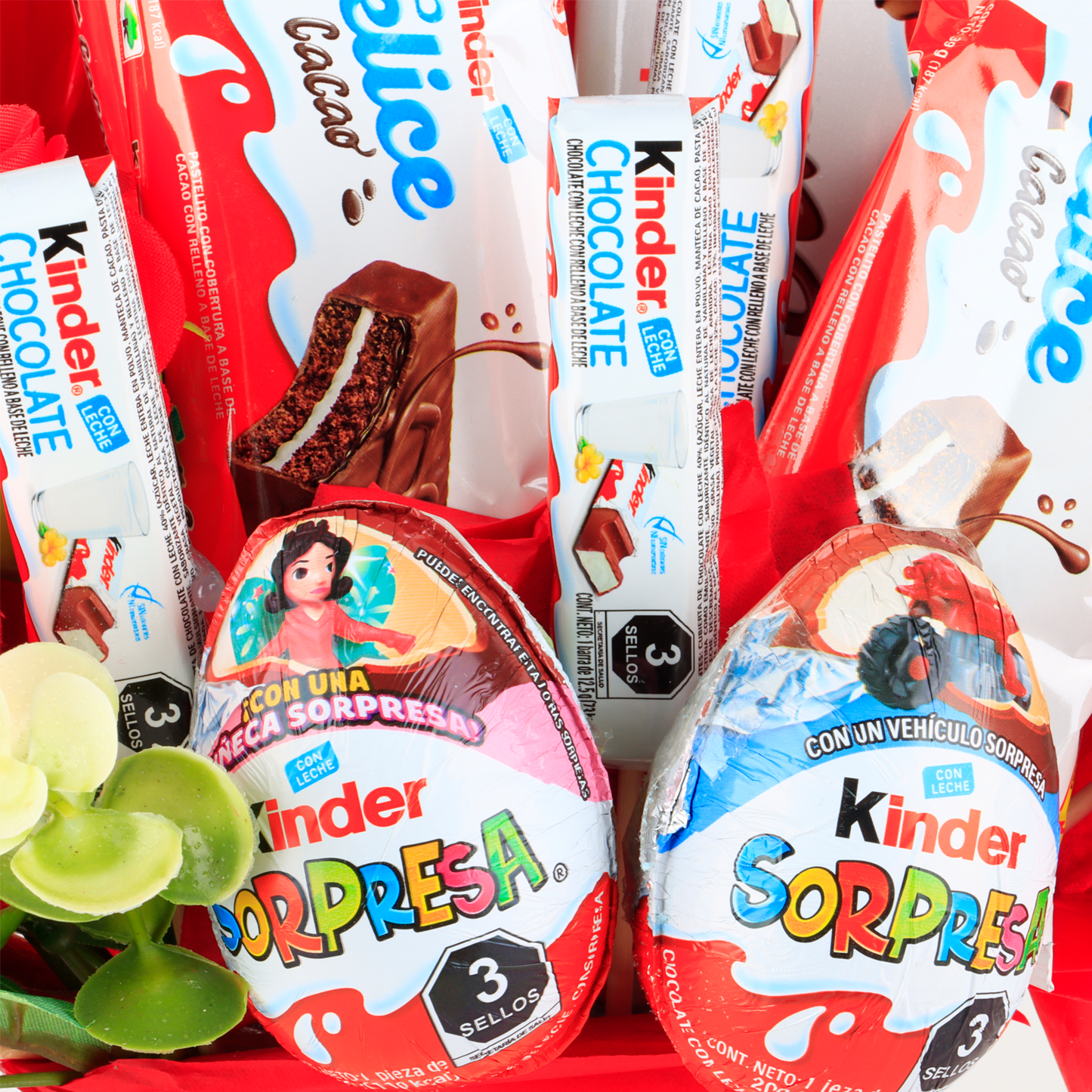 Candy Bouquet with Kinder Chocolates