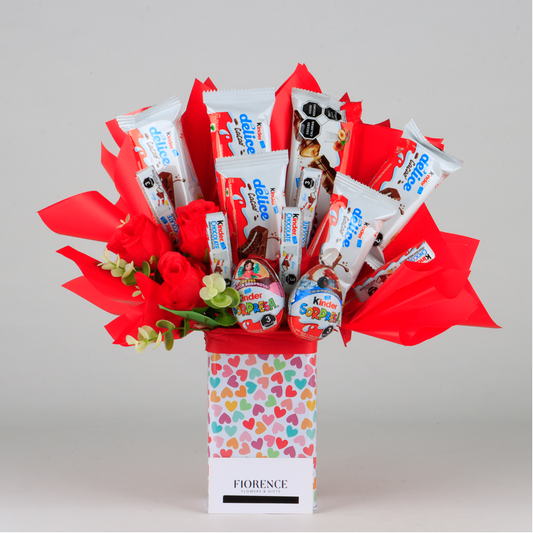 Candy Bouquet with Kinder Chocolates