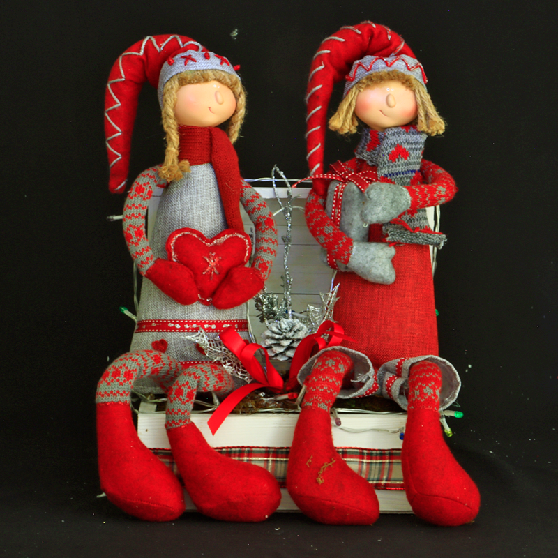 Decorative Christmas Dolls.