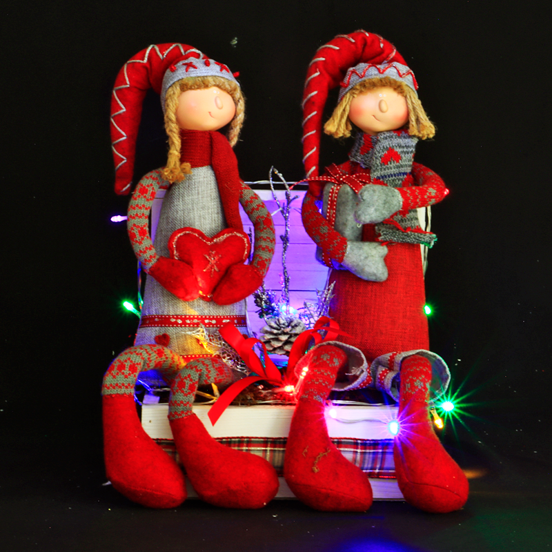 Decorative Christmas Dolls.