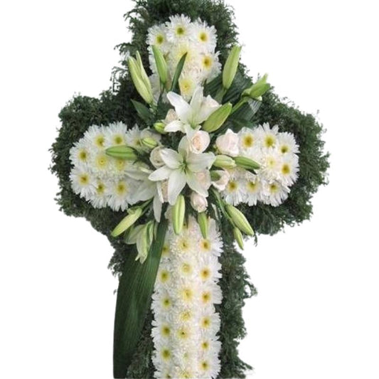 Empathy Flower Cross - Giftbaskets México