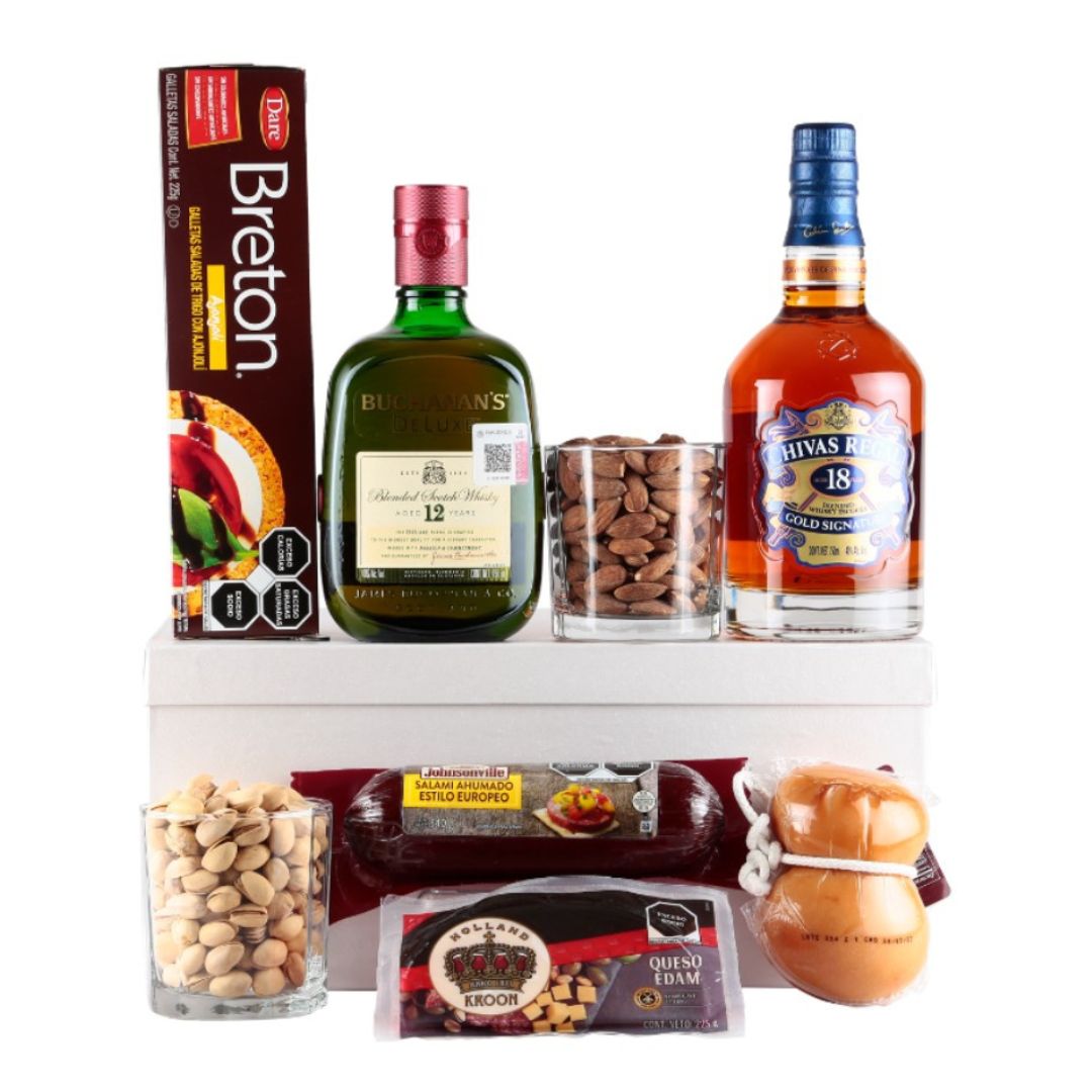 Exquisite Whisky Gift Set - Giftbaskets México