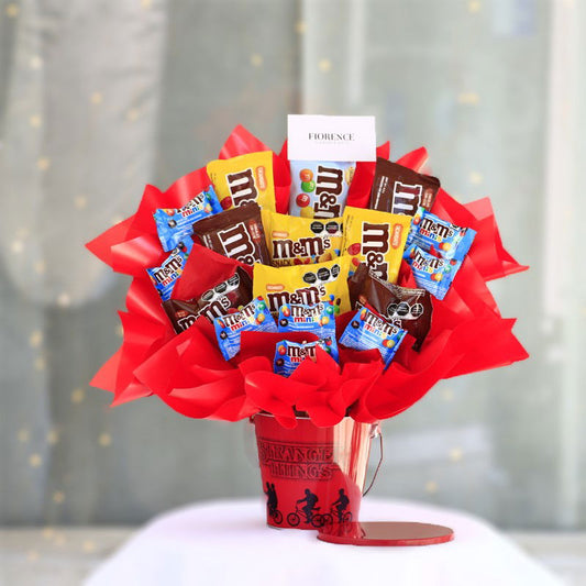 "Stranger Things" Candy Bouquet - Giftbaskets México