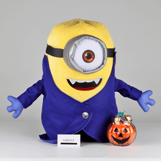 Minion Plush in Dracula Costume